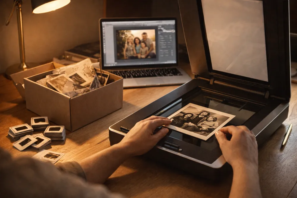 Bringing the Past to the Wall: How to Digitize and Prepare Old Photos for Print