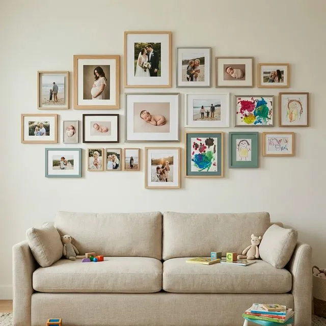The Evolving Gallery: Designing Walls That Grow With Your Family