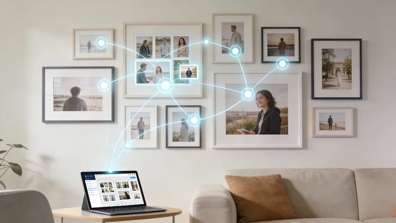 Smart Fill: AI Photo Picks for Frames